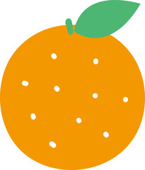 오렌지 과일 일러스트