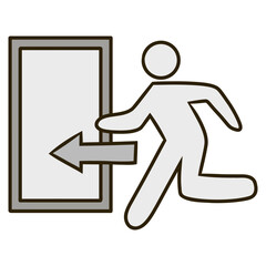 emergency exit door