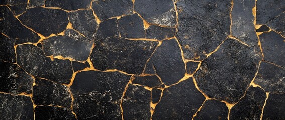 Grungy Concrete Texture with Dramatic Cracks and Shadows