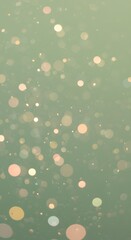 A soft-focus bokeh effect with tiny, blurred pastel-colored lights scattered across a neutral background