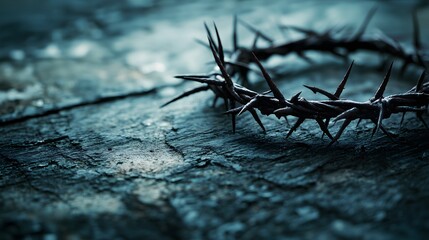 Crown of thorns holy week reflection