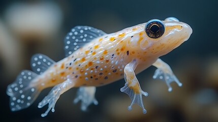 Amphibian Transformation Tadpole Limb Development Nature Closeup Life Change Underwater Photo