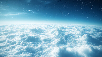 cosmic scene depicting the merging of Earth with ethereal realms, symbolizing the convergence of our planet and the celestial domains, highlighting cosmic mysteries and interconnected energy