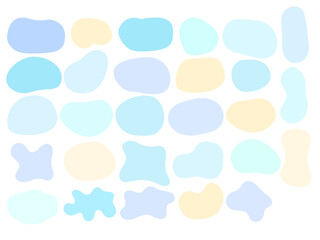 夏色のフレームシェイプセット