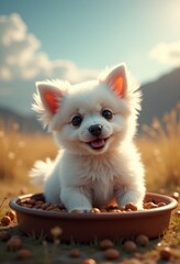 A computer generated image of a pattern of wavy lines