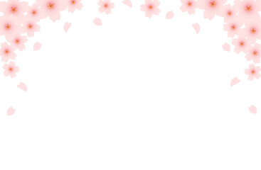 桜の花フレーム