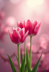 Naklejka premium A red and green abstract background with a pattern of circles