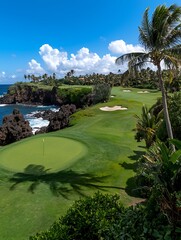 Hawaiian Golf Course View