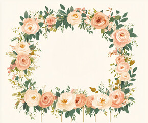 Obraz premium Wedding card Design