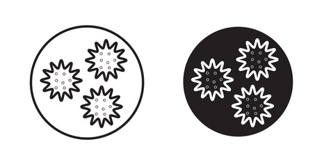 Obraz premium microorganism icon