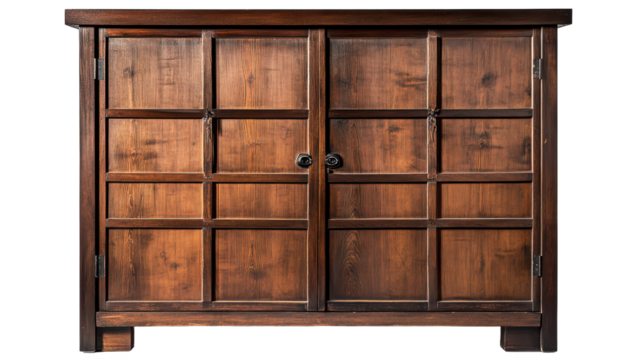 cabinet isolated on white,on transparent background,png