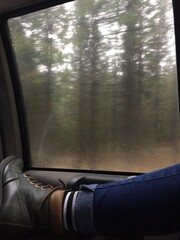 Cold Drive in Tahoe