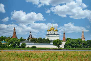 Panorama of the Joseph Volotsky Monastery near Volokolamsk