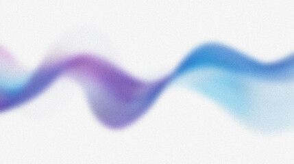 Soft wavy gradient. Blue, purple, and pink blended background. Abstract . Abstract background with grain noise texture