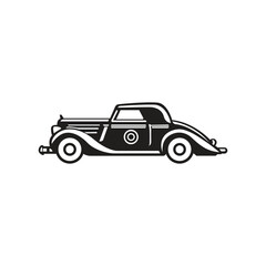 Vintage car logo template
