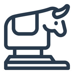 Mechanical Bull Ride Machine for Rodeo Arena