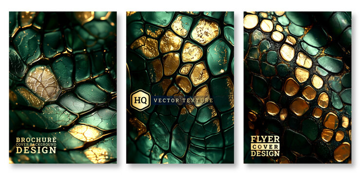 Crocadile texture art brochure cover template design, Luxury invitation card background, crocadile skin texture, artistic art, Hand drawn texture design, invitation, abstract background