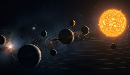  Planetary System Featuring Several