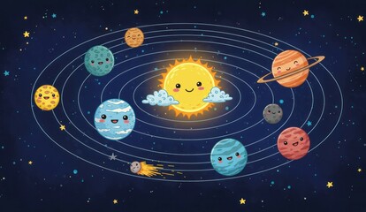  Kawaii Style Cartoon Illustration