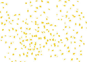 沢山の金箔が降るグラフィック素材