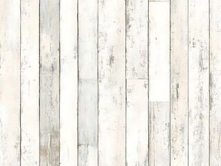 Distressed white painted wood planks creates a rustic background