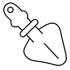 vector illustration of a hammer
