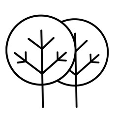 vector tree icon