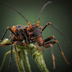 close up of a beetle