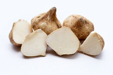 Mexican turnip or jicama or yam bean
