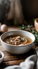 Traditional greek easter feast with koulourakia, tsoureki, and magiritsa soup