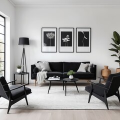 Modern Minimalist Living Room Interior Design