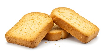 Crispy Rusk Biscuits: Food Photography