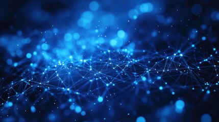 Abstract network technology background