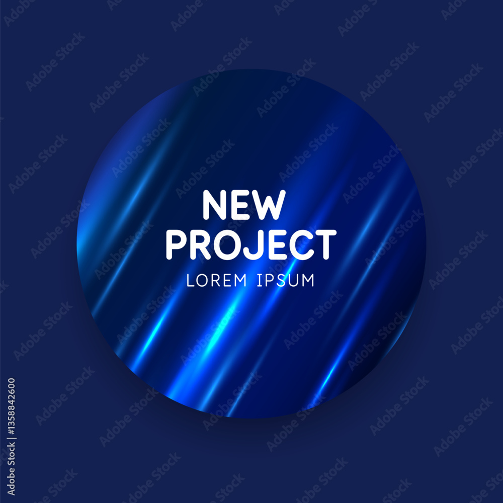 Poster modern abstract background with geometric elements. beautiful illustration for the design. vector gr
