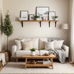 Modern Minimalist Living Room Interior Design