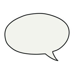 かわいい吹き出しのベクターイラスト、会話や雑談のあしらい素材