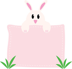 rabbit easter text box.svg
