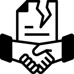 Contract Termination Icon
