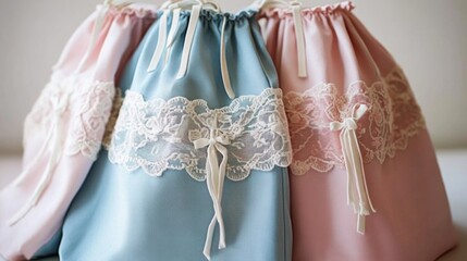 colorful bag on white background