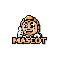 Restaurant hotel mascot logo icon vector art design