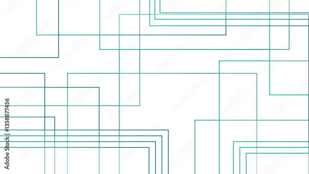 Leinwandbilder Abstract Retro arcade interlaced lines. Random lines, and triangle shapes in the background design.  Linear background square lines Protective layer for technology background brochure