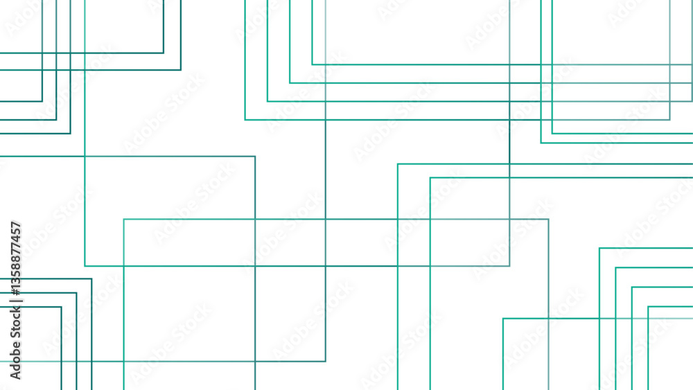Aufkleber Abstract Retro arcade interlaced lines. Random lines, and triangle shapes in the background design.  Linear background square lines Protective layer for technology background brochure