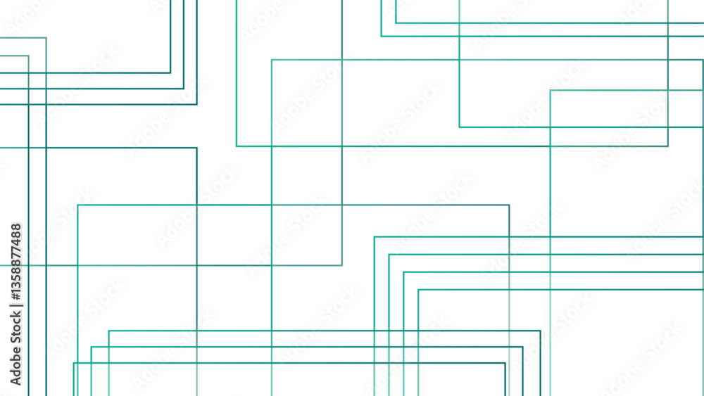 Poster Abstract Retro arcade interlaced lines. Random lines, and triangle shapes in the background design.  Linear background square lines Protective layer for technology background brochure