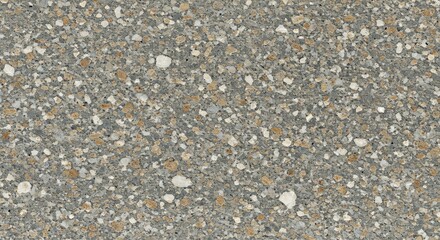 A Top-Down View of Bianco Antico Granite, Featuring a Finely Speckled Pattern of Light Gray, White, and Warm Beige Minerals-