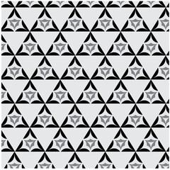 black and white seamless pattern