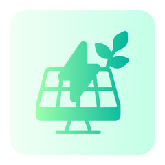 Solar Energy  gradient icon