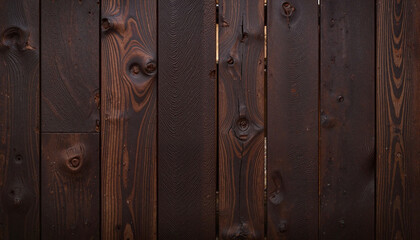 Fototapeta premium Dark Wooden Planks Background for Textures and Designs 