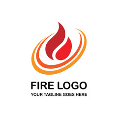 fire Logo template design