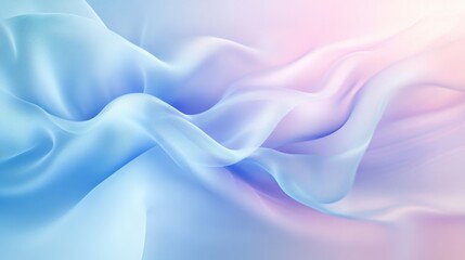 Obraz premium Soft gradient blue background with subtle white blending, giving a fresh and elegant look for presentations and marketing.