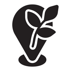 Location  glyph icon